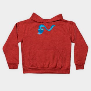 Noodle waves Kids Hoodie